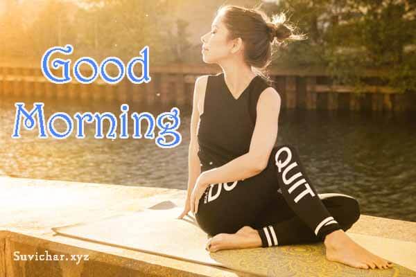 Lady-Doing-Yoga-Good-morning-images