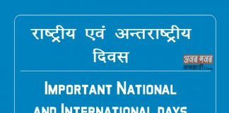 national international days