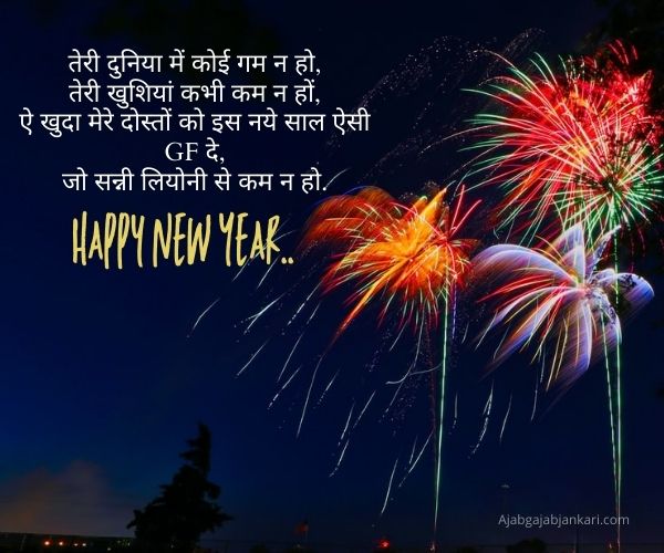 New Year Funny Quotes in Hindi